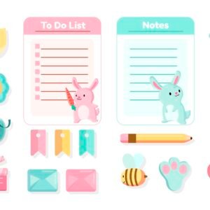 Digital Stickers for Notion & GoodNotes